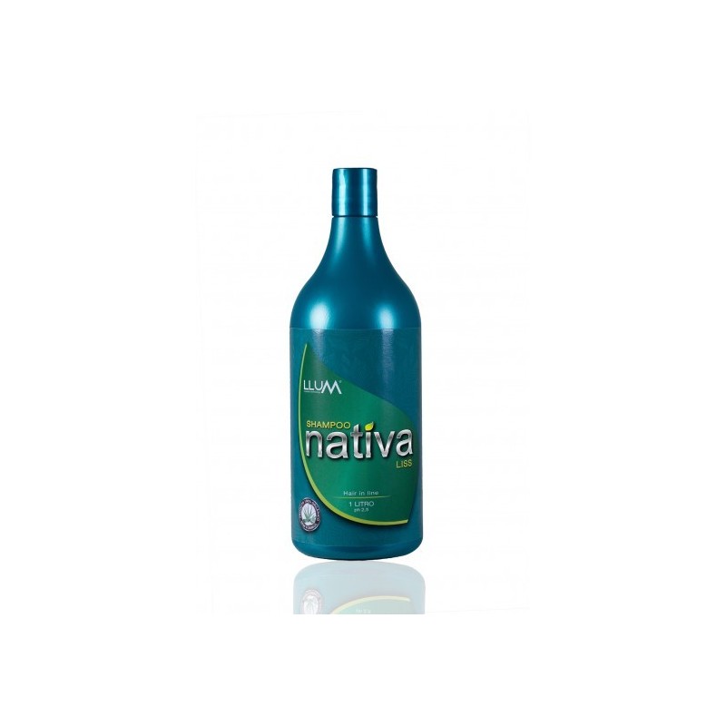 Shampoing shampoo Nativa - Liso Incrível 1 LT LLUM Beautecombeleza Shampoing shampoo Nativa - Liso Incrível 1 LT LLUM Beautecombeleza