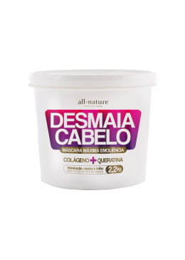 Máscara Desmaia Cabelo All Nature   Beautecombeleza.com