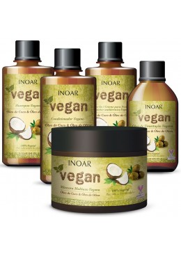 Inoar Vegan Kit Completo - 5 Produtos