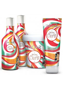 Divine Curls Full Kit 4 Products - Inoar
