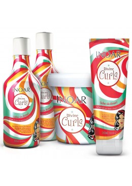 Inoar Divine Curls Full Kit (4 products)