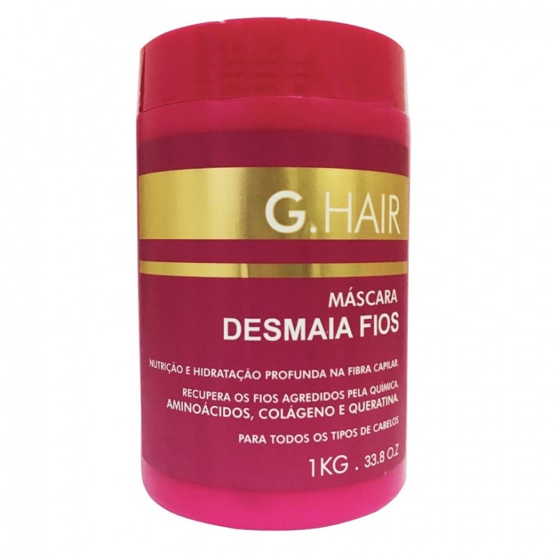 G.Hair / Inoar  Masque Desmaia Fios - 1KG  Beautecombeleza.com