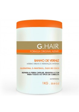 G.Hair Inoar Masque Banho de Vernis  1kg  Beautecombeleza.com