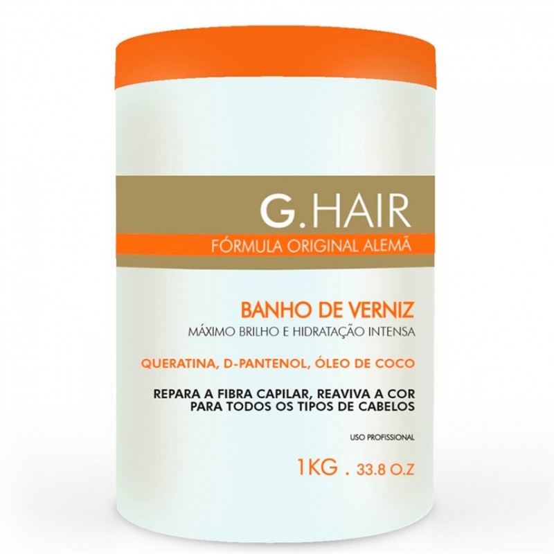 G.Hair Inoar Masque Banho de Vernis  1kg  Beautecombeleza.com