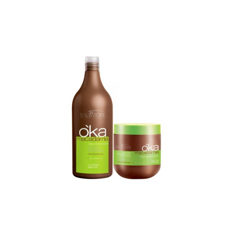 Kit Oka Macadamia 1L and 500g - Salvatore Kit Oka Macadamia 1L and 500g - Salvatore
