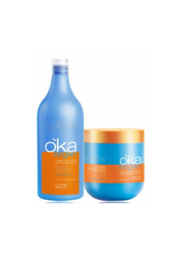 Kit Oka Argan Oil 1L e 500g - Salvatore