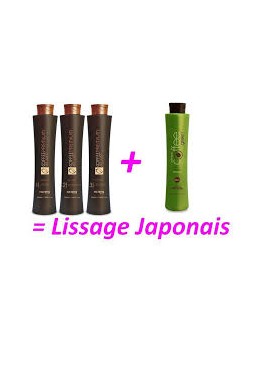 Kit lissage japonais Honma Tokyo Coffee premium + coffee green   Beautecombeleza.com