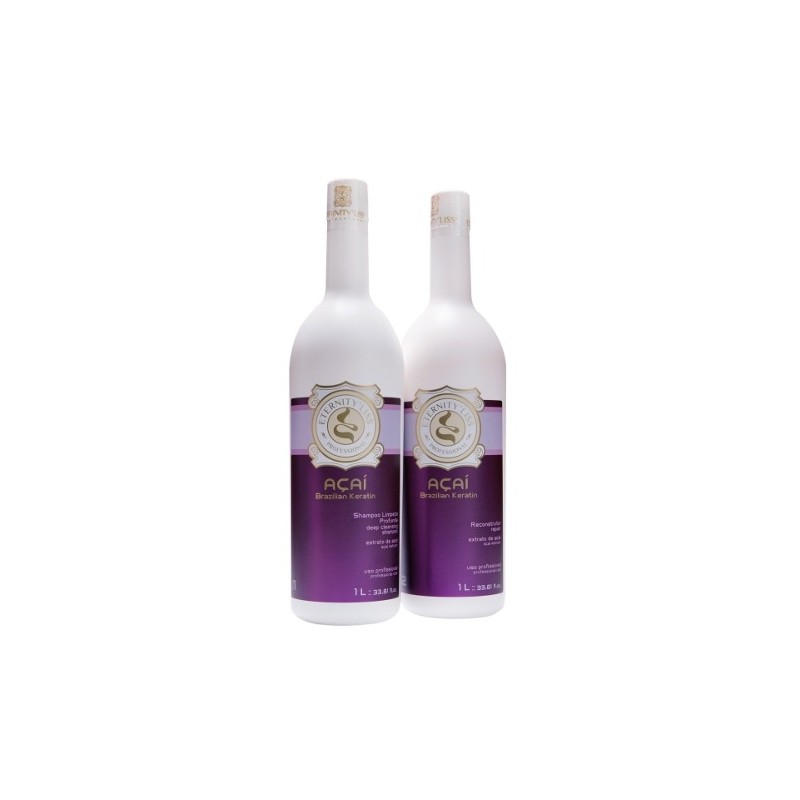 Eternity Liss Escova Progressiva Açai 2X1L Eternity Liss Escova Progressiva Açai 2X1L