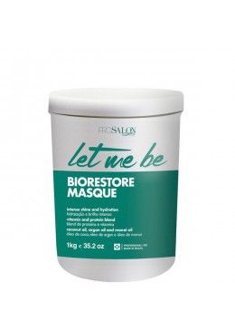 Máscara Let Me Be Biorestore Masque 1000gr Prosalon   Beautecombeleza.com