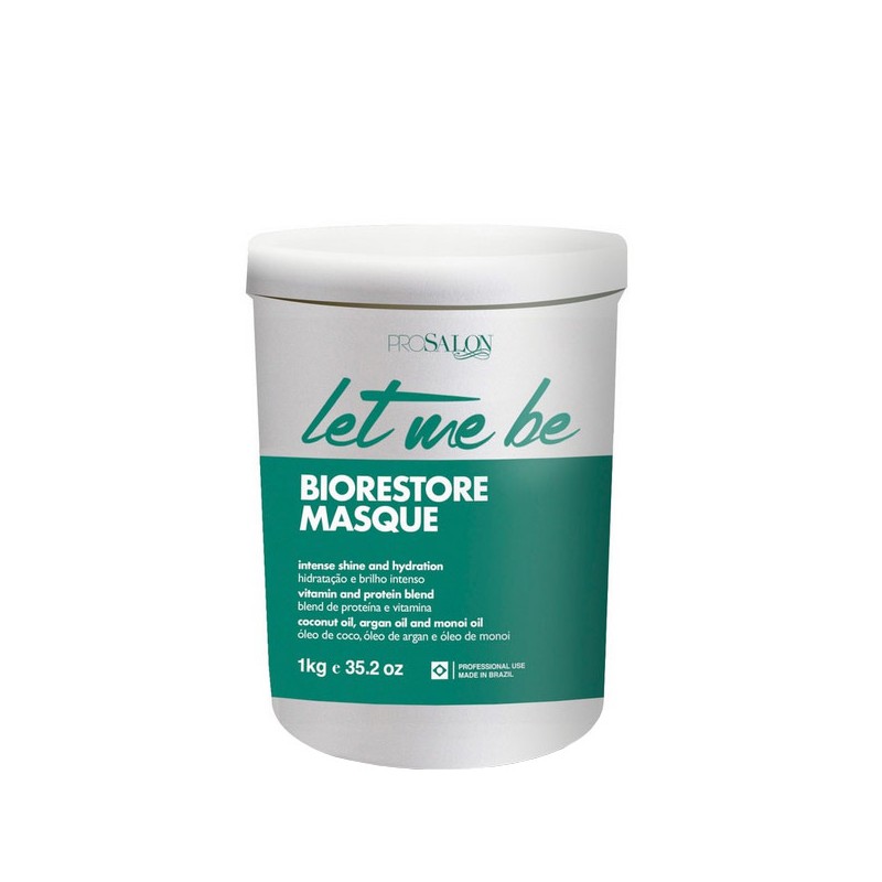 Máscara Let Me Be Biorestore Masque 1000gr Prosalon   Beautecombeleza.com