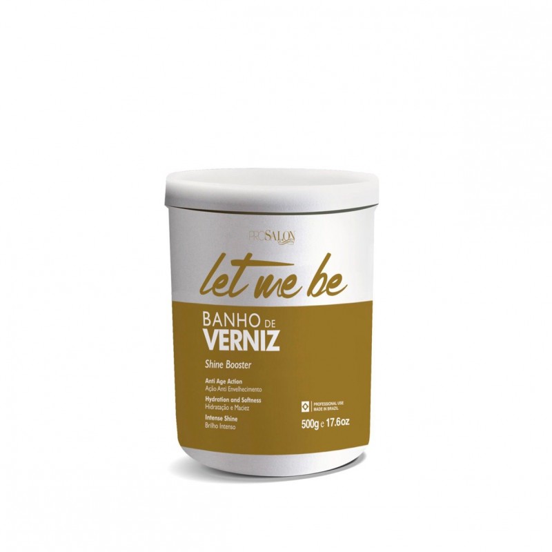 Let Me Be - Máscara Banho De Verniz - Brilho Intenso (500g) Beautecombeleza.com Let Me Be - Máscara Banho De Verniz - Brilho Intenso (500g) Beautecombeleza.com