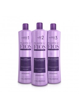 Cadiveu Plástica dos Fios Selagem Térmica Kit (3x1000ml)  Beautecombeleza.com