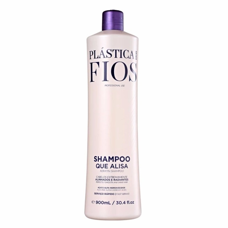 Shampoo Alisante Plástica dos Fios Cadiveu Shampoo que Alisa 900ml   Beautecombeleza.com
