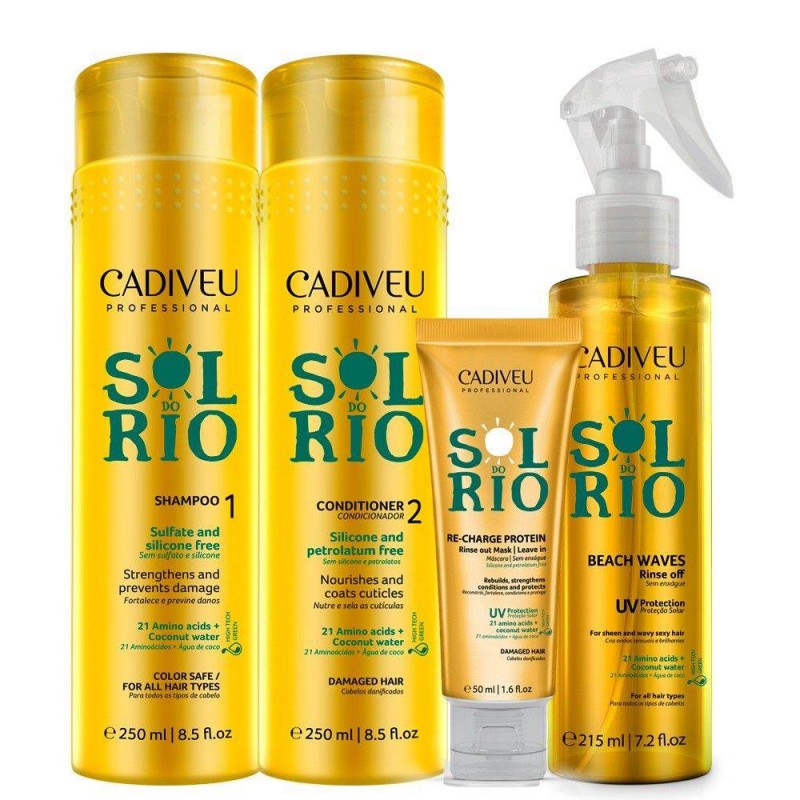 Kit Cadiveu Professional Sol do Rio Beautecombeleza.com Kit Cadiveu Professional Sol do Rio Beautecombeleza.com