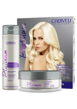 Cadiveu Kit Home Care Matizador Platinum  Beautecombeleza.com