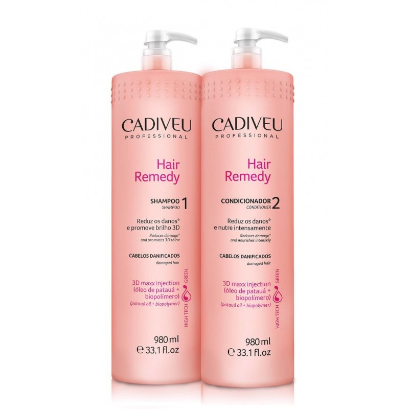 Cadiveu Shampooing et Condicionador Hair Remedy 980 ml
