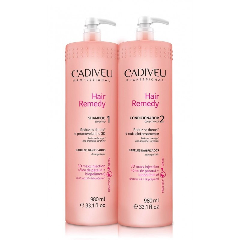 Cadiveu Shampooing et Condicionador Hair Remedy 980 ml Cadiveu Shampooing et Condicionador Hair Remedy 980 ml