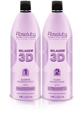 Kit Com 3 Selagem 3d Absoluty Color