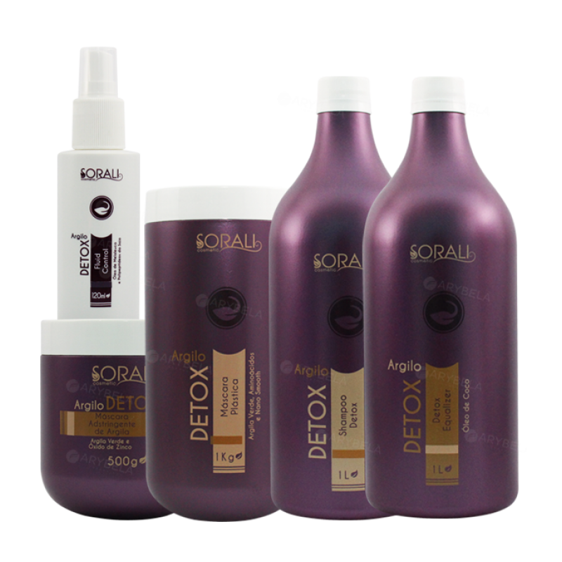 Kit Argilo Detox - Sorali    Beautecombeleza.com