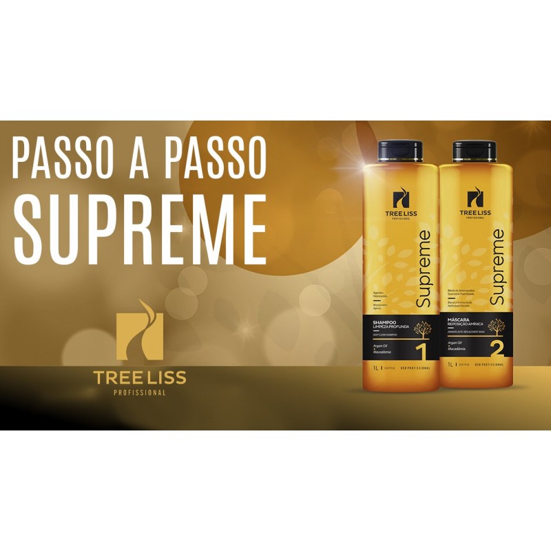 Kit Supreme Profissional lissage brésilien TREE LISS Beautecombeleza.com Kit Supreme Profissional lissage brésilien TREE LISS Beautecombeleza.com