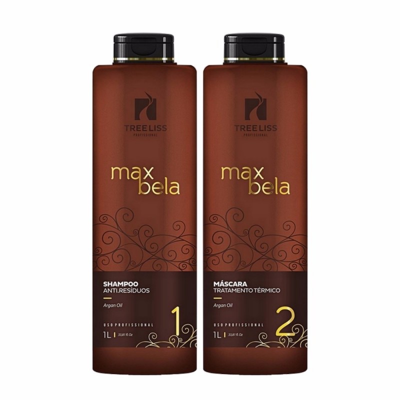 Kit Max Bela Profissional Escova Progressiva TREE LISS Beautecombeleza.com Kit Max Bela Profissional Escova Progressiva TREE LISS Beautecombeleza.com