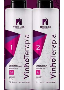 Brazilian Progressive Vinho Therapy B.Tox Kit 3x1 - Tree Liss