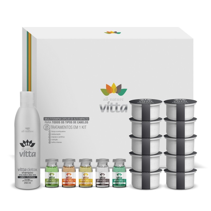 Vitta Multiterapia Capilar De Alto Impacto - All Nature Beautecombeleza.com Vitta Multiterapia Capilar De Alto Impacto - All Nature Beautecombeleza.com