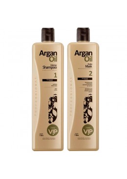 Lissage brésilien de l’huile d’argan brossez-le 2x1L - VIP