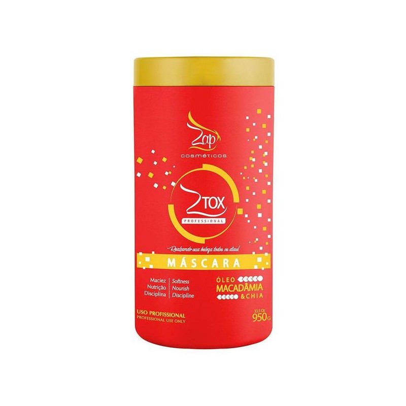 Ztox Macadamia Oil and Chia Mask 950g - Zap