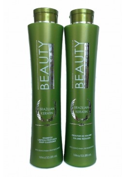 BEAUTY IMPRESSIVE - ESCOVA PROGRESSIVA BRAZILIAN KERATIN 1L    Beautecombeleza.com