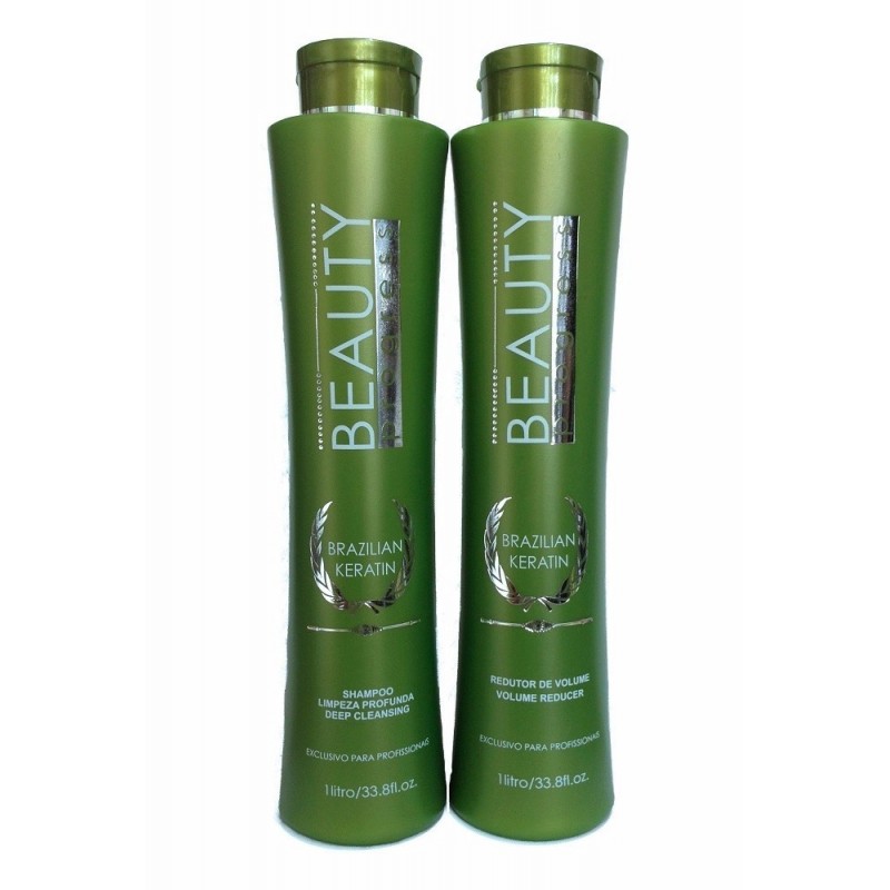 BEAUTY IMPRESSIVE - ESCOVA PROGRESSIVA BRAZILIAN KERATIN 1L    Beautecombeleza.com