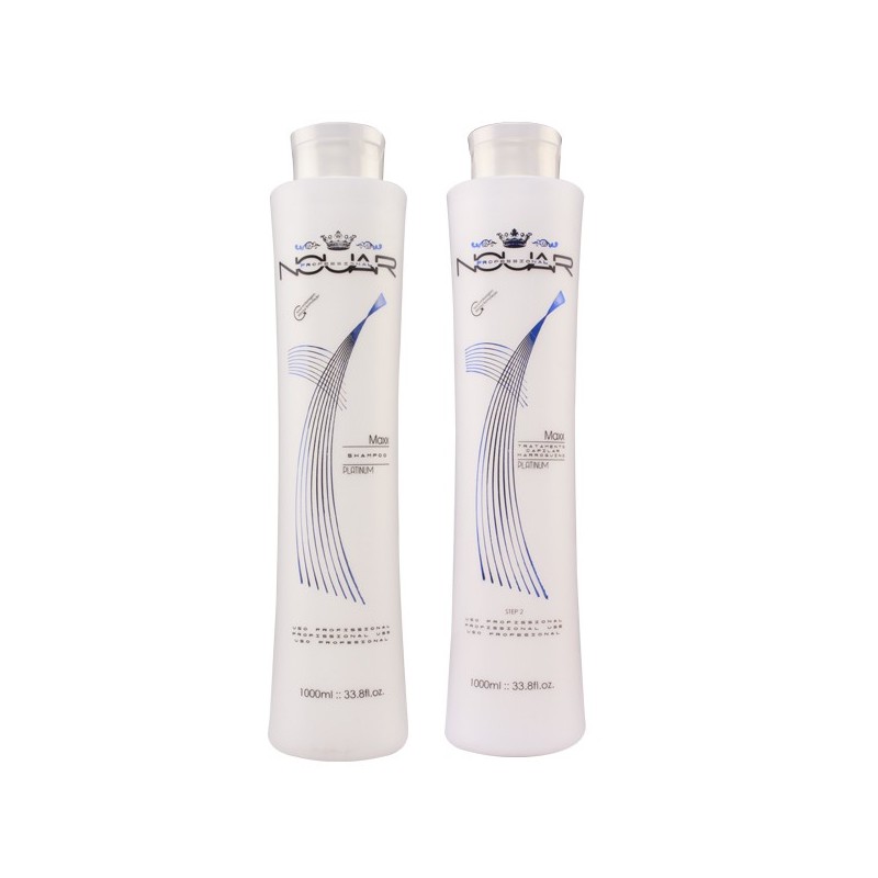 Kit Lissage Brésilien Nouar Maxx Platinum 2x1L Beautecombeleza.com Kit Lissage Brésilien Nouar Maxx Platinum 2x1L Beautecombeleza.com