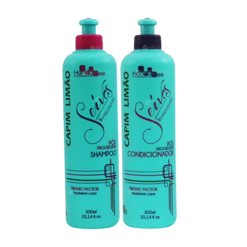 Hanna Lee Kit Capim Limao shampooing and conditioner 300ml Hanna Lee Kit Capim Limao shampooing and conditioner 300ml