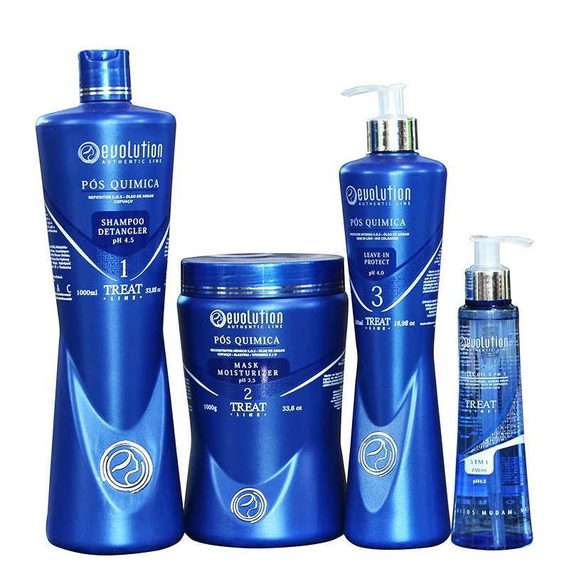 Kit Pós Química Treat Line Evolution Beautecombeleza.com Kit Pós Química Treat Line Evolution Beautecombeleza.com