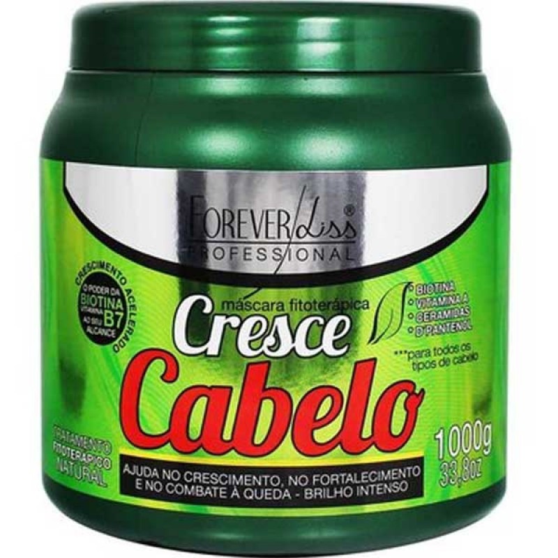 Forever Liss Cresce Cabelo Masque 1000g   Beautecombeleza.com