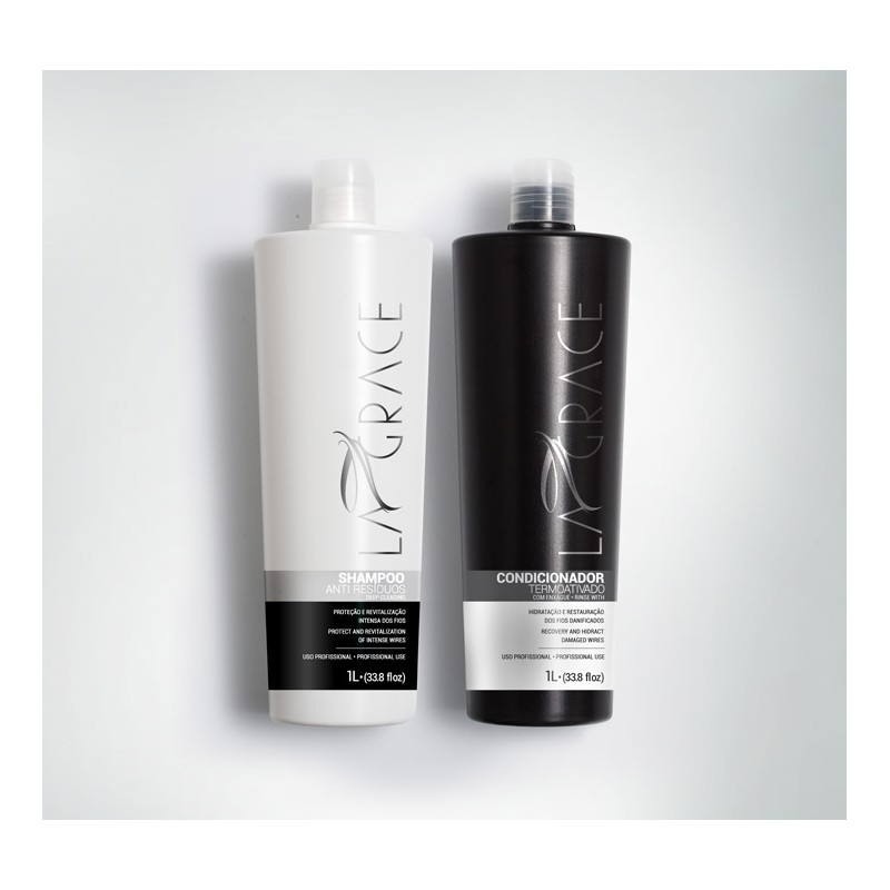 La Grace Lissage Bresilien Kit Professionnel (2x1L) La Grace Lissage Bresilien Kit Professionnel (2x1L)