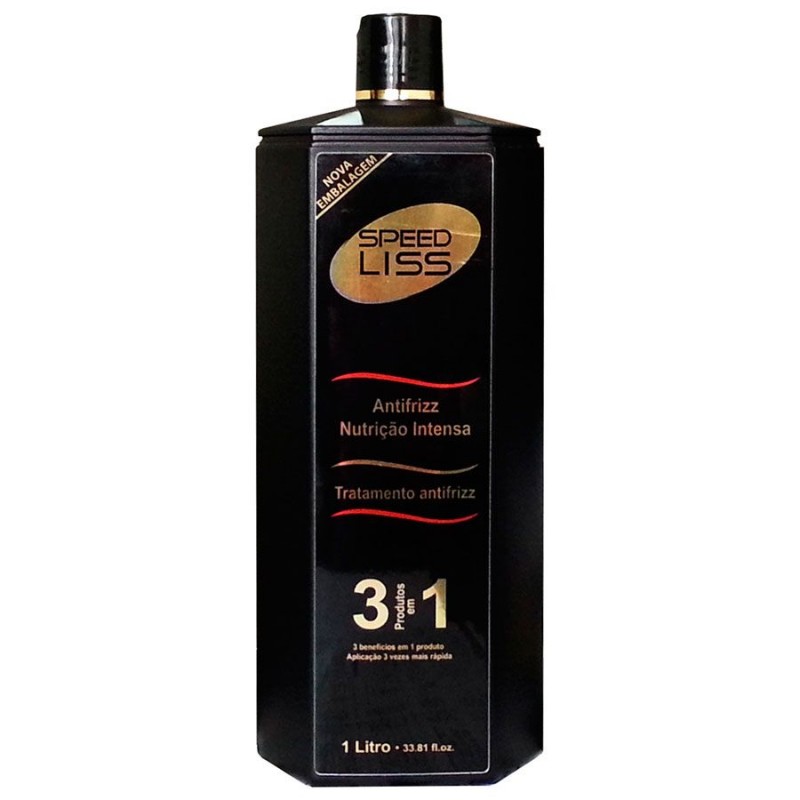 Escova Progressiva Speed Liss 3 em 1    Beautecombeleza.com