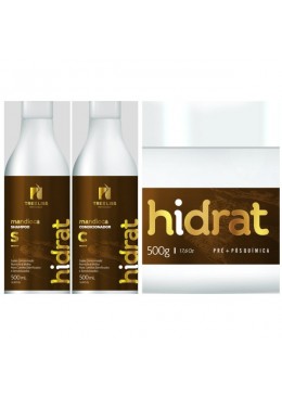 Kit Hidrat de Mandioca Tree Liss - 3x 500ml