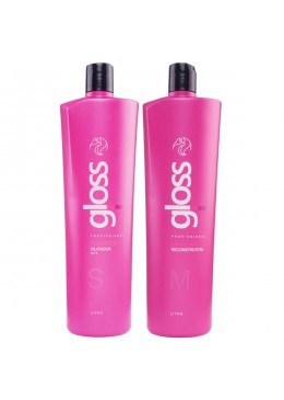 Gloss Progressive Brush Blowout Kit 2x1L - Fox