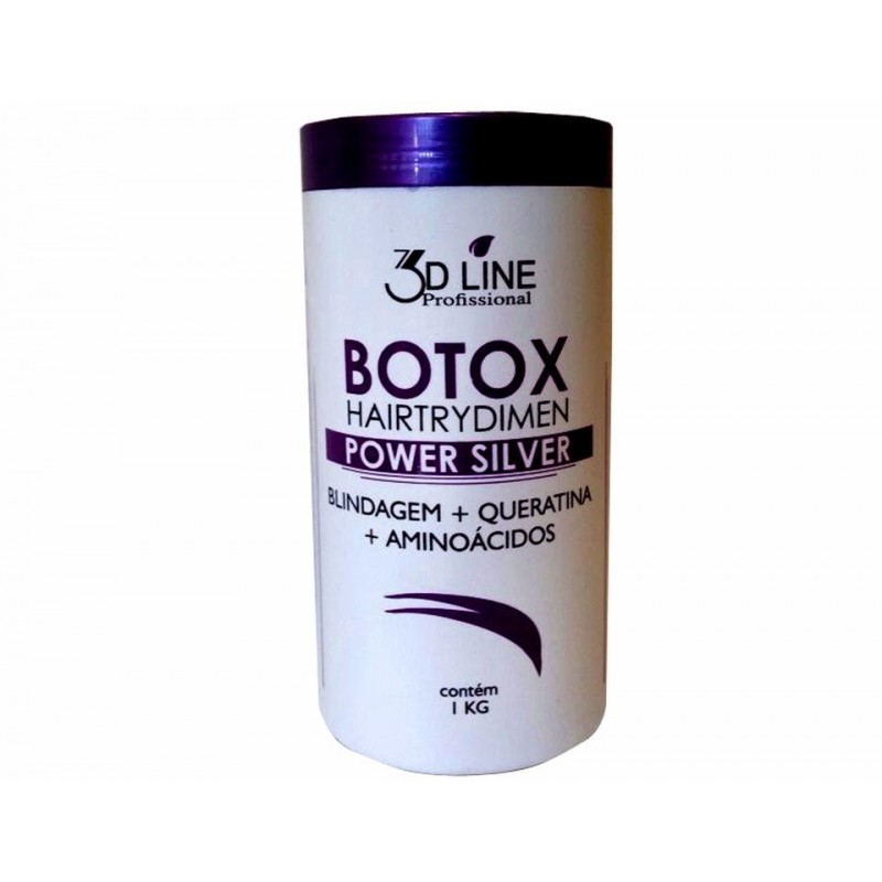 Botox 3d Line Roxo Loiras Power 1kg Profis. Capilar Trydimen