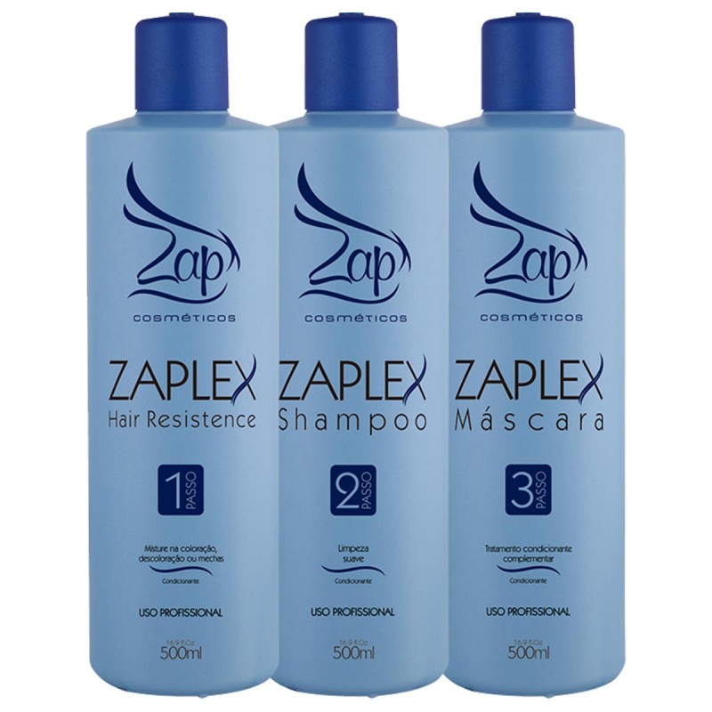 LINE ZAPLEX TREATMENT ZAP FOR BLOND HAIR 3 PRODUCTS 3X500ML