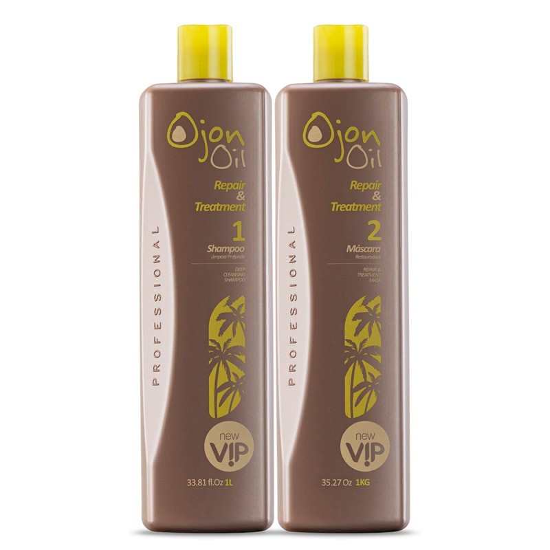 VIP OJON OIL REPAIR RECONSTRUTOR 2X1L    Beautecombeleza.com