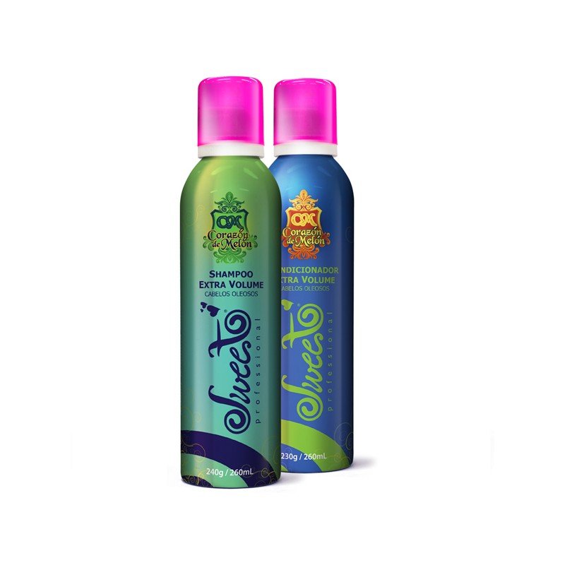 Kit Sweet Hair Corazón de Melón Extra Volume Duo