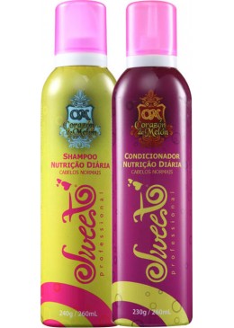 Kit Sweet Hair Corazón de Melón Nutrição Diária Duo     Beautecombeleza.com