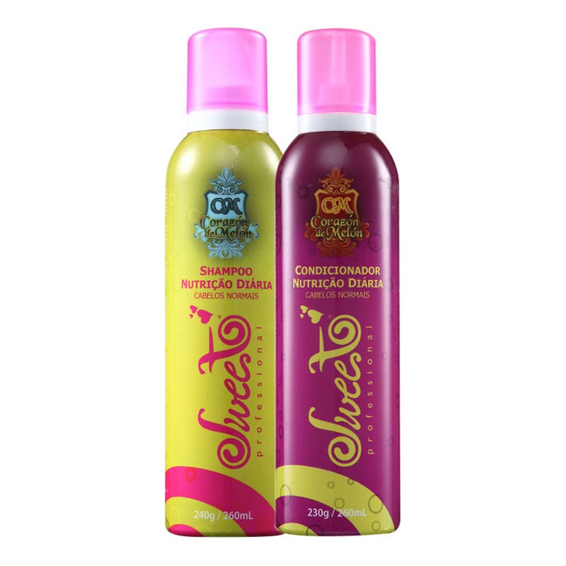 Kit Sweet Hair Corazón de Melón Nutrição Diária Duo     Beautecombeleza.com