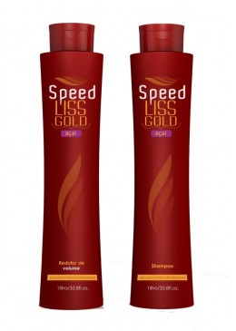 Escova Progressiva Speed Liss Gold Açaí