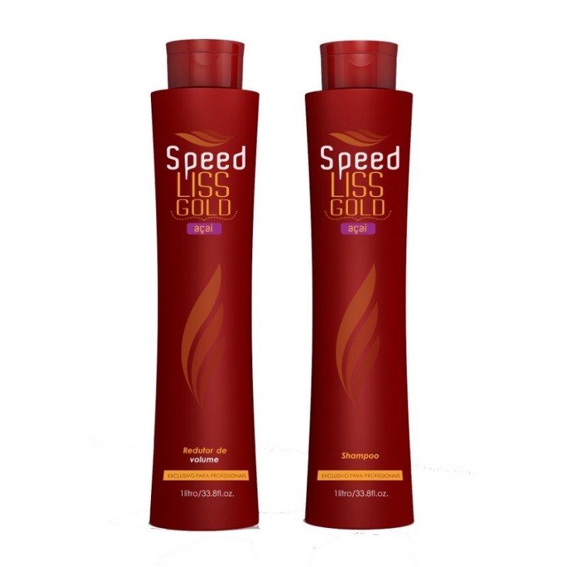 Escova Progressiva Speed Liss Gold Açaí Escova Progressiva Speed Liss Gold Açaí