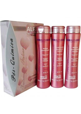 Alfa Cabany Argan et kératine Post traitement Kit Entretien (3x300ml)    Beautecombeleza.com