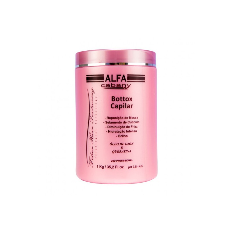 Alfa Cabany Botox Capilar 250g/1kg    Beautecombeleza.com