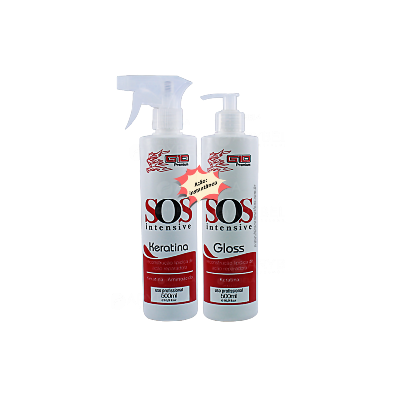 Linha SOS Intensive 500ml - G10 Linha SOS Intensive 500ml - G10